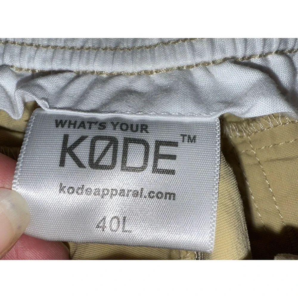 Men's KODE Shorts Alabama Beige Size 40‎